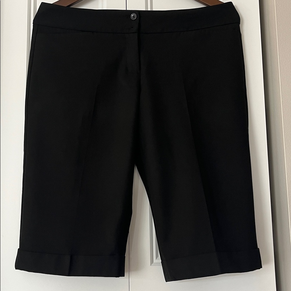The Limited Black Button-Front Shorts - Picture 6 of 8